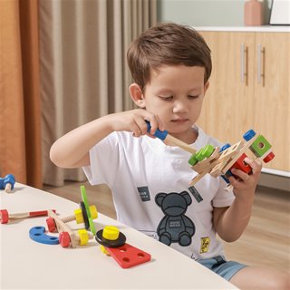 Construction block set - 68 pieces